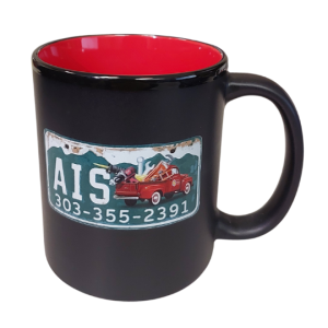 coffee mug black